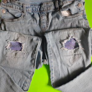 Cat & jack girls overalls size XL14/16